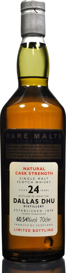 Dallas Dhu 1970 Rare Malts Selection 60.54% 700ml