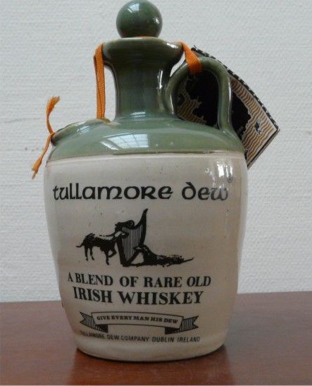 Tullamore Dew Ceramic Jug a Blend of Rare Old Irish Whisky 40% 750ml