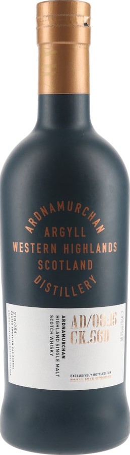 Ardnamurchan 2015 AD/08:15 CK.560 Royal Mile Whiskies 58.9% 700ml