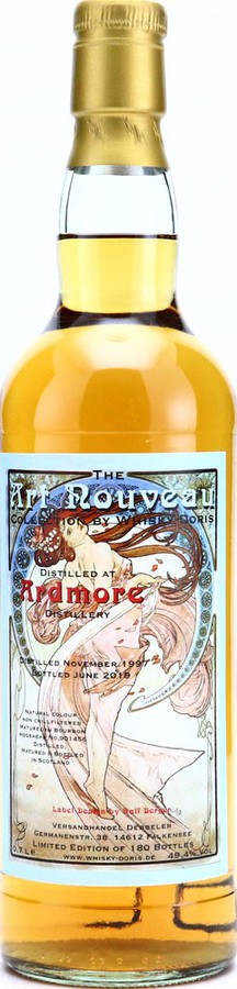Ardmore 1997 WD The Art new Collection Bourbon Hogshead #901456 49.4% 700ml