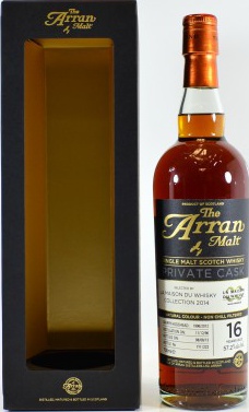 Arran 2000 Private Cask Sherry Hogshead 2000/225 Specially selected by Kammer Kirsch 58.7% 700ml
