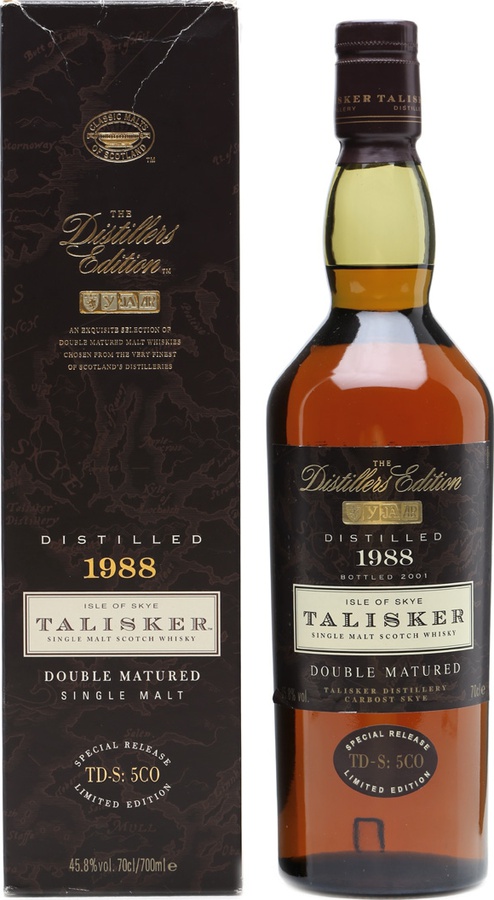Talisker 1988 The Distillers Edition 45.8% 700ml