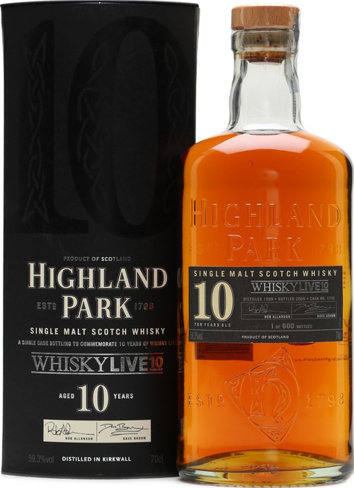 Highland Park 1999 Whisky Live 10th Anniversary Sherry Butt #5742 59.3% 700ml
