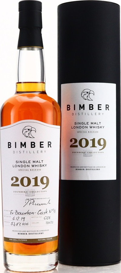 Bimber Founders Collection Special Release 2019 Ex-Bourbon Cask #16 57.8% 700ml