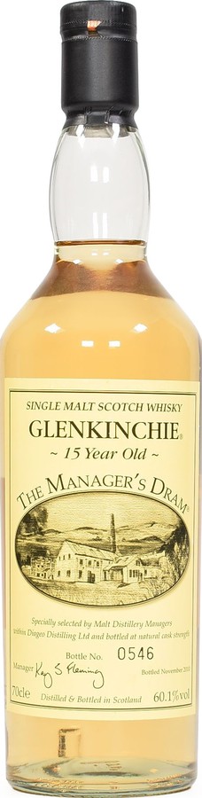 Glenkinchie 15yo The Manager's Dram 60.1% 700ml