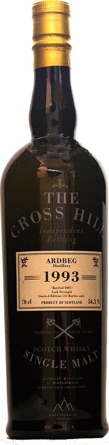 Ardbeg 1993 JW The Cross Hill 56.3% 700ml