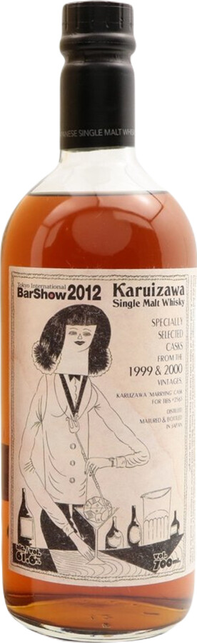 Karuizawa 1999 & 2000 Cocktail Serie #2565 Tokyo BarShow 2012 61.6% 700ml