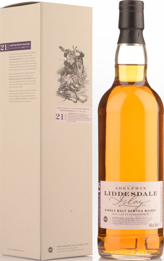 Liddesdale Release #10 AD American Oak Sherry Hogshead 46% 700ml