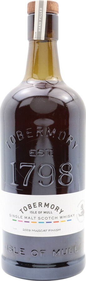 Tobermory 2003 Muscat Finish Ink Members Exclusive 54.1% 700ml