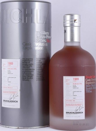 Bruichladdich 1989 Micro-Provenance Series Bourbon Oloroso Finish #007 Malts and More 51.9% 700ml