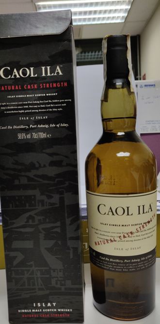 Caol Ila Natural Cask Strength 58.6% 700ml