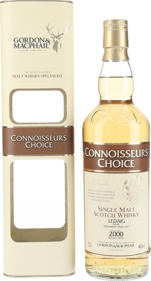 Ledaig 2000 GM Connoisseurs Choice Refill Sherry & Bourbon Casks 46% 700ml