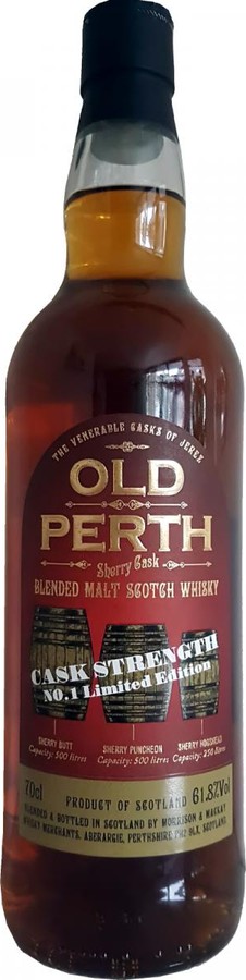 Old Perth Sherry Cask MMcK Cask Strength #1 Limited Edition 61.8% 700ml