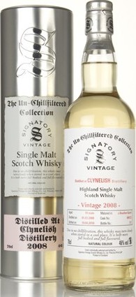 Clynelish 2008 SV The Un-Chillfiltered Collection Bourbon Barrel #800122 46% 700ml
