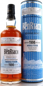 BenRiach 1996 Single Cask Bottling Batch 10 Marsala Finish #10306 56% 700ml