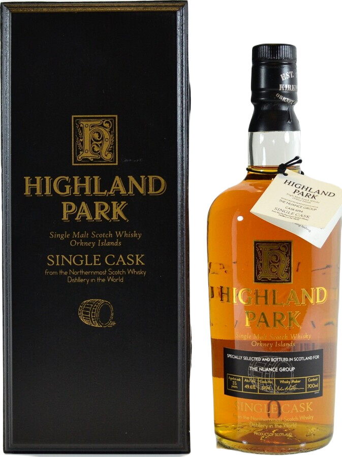 Highland Park 1973 Single Cask #6194 The Nuance Groupe 49.6% 700ml