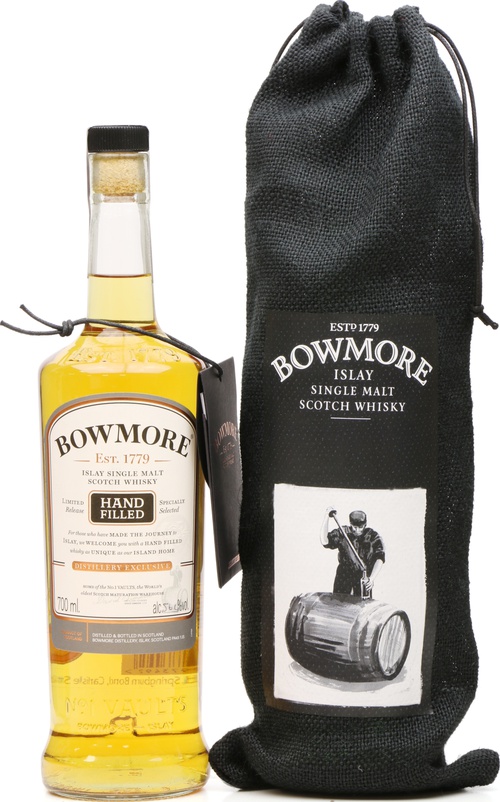 Bowmore 2007 Hand-filled at the distillery 1st Fill Bourbon Cask #11052 56.4% 700ml