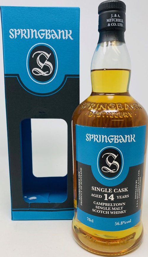 Springbank 14yo Single Cask Barbados Rum 56.8% 700ml