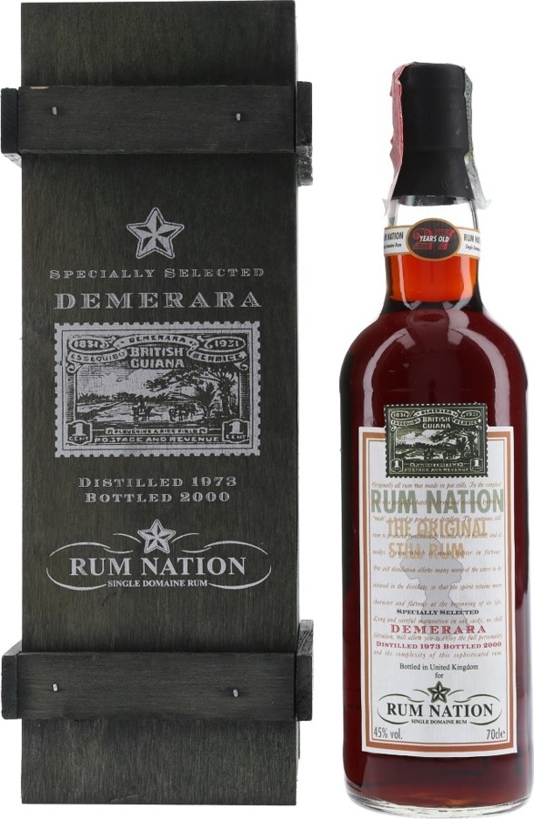 Rum Nation 1973 Demerara 27yo 45% 700ml