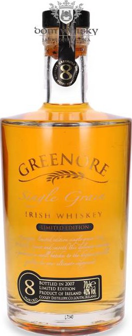 Greenore 8yo Limited Edition 1st Fill Ex-Bourbon Barrels 40% 700ml