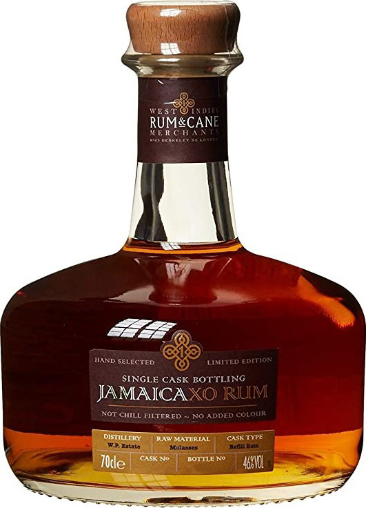 Rum & Cane Jamaica XO 46% 700ml