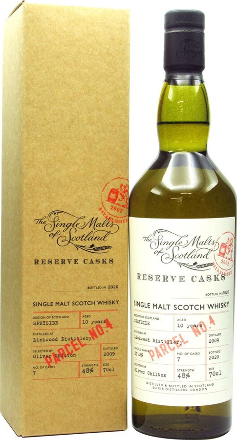 Linkwood 2009 ElD The Single Malts of Scotland Reserve Casks 48% 700ml