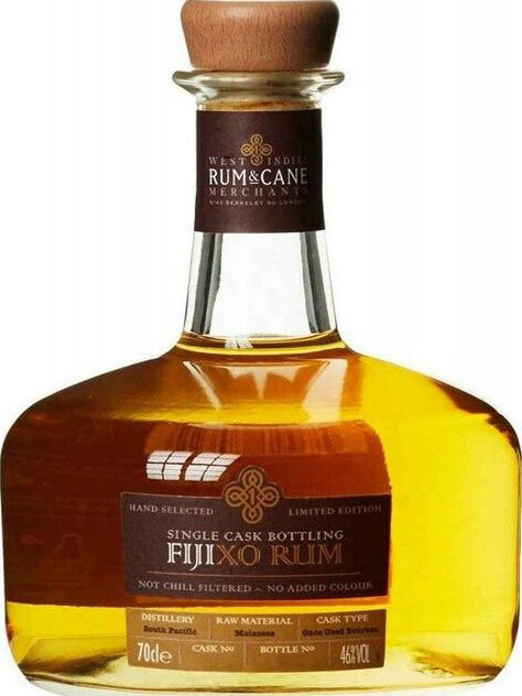 Rum & Cane Fiji XO South Pacific 46% 700ml