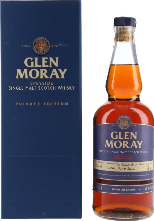 Glen Moray 2005 Hand Bottled at the Distillery 1st Fill Burgundy Cask #5422 59.7% 700ml