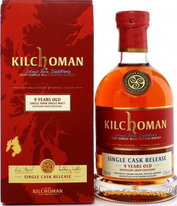 Kilchoman 2010 Single Cask Release Sherry Butt 278/2010 Distillery Shop Exclusive 57.8% 700ml