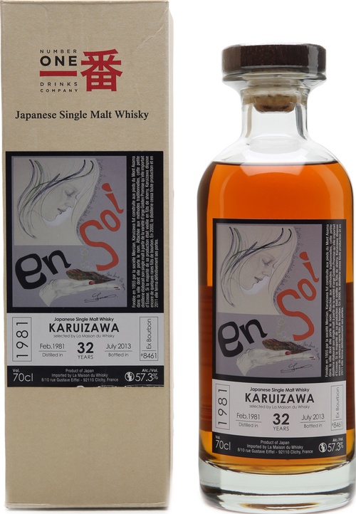 Karuizawa 1981 en Soi ex-Bourbon Barrel #8461 LMDW 57.3% 700ml