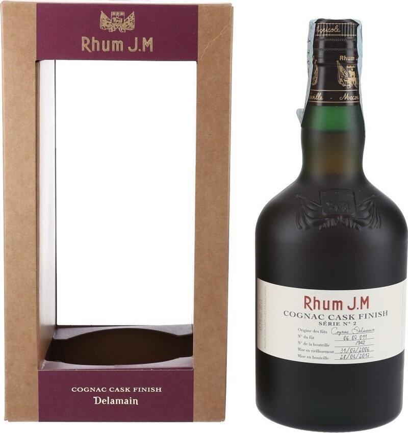Rhum J.M 2006 Cognac Cask Finish 41.2% 500ml