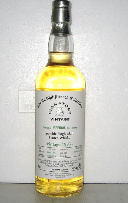 Imperial 1995 SV The Un-Chillfiltered Collection 50248 + 50249 46% 700ml