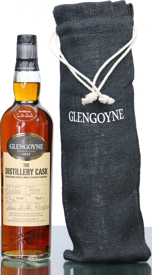 Glengoyne 2006 The Distillery Cask American Oak Sherry Butt #599 57.6% 700ml