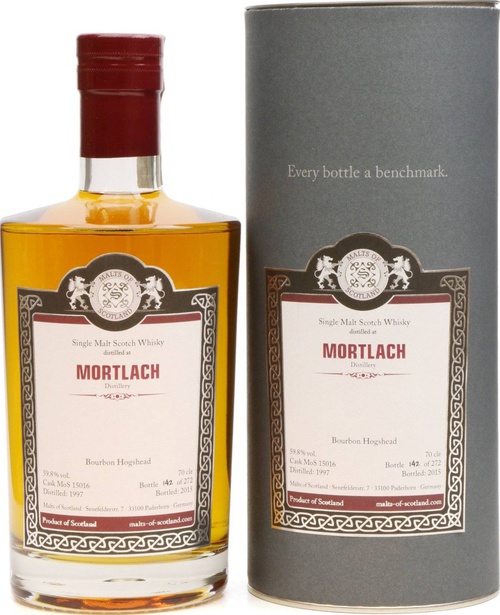 Mortlach 1997 MoS Bourbon Hogshead 59.8% 700ml