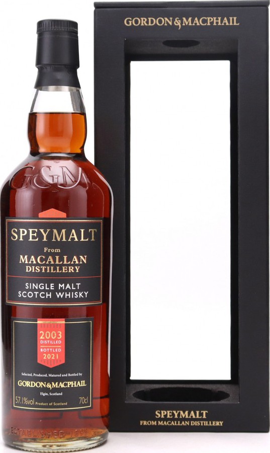 Macallan 2003 GM Speymalt 1st fill sherry hogshead #6702 57.1% 700ml
