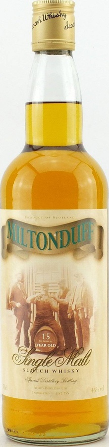 Miltonduff 15yo Special Distillery Bottling Allied 46% 700ml