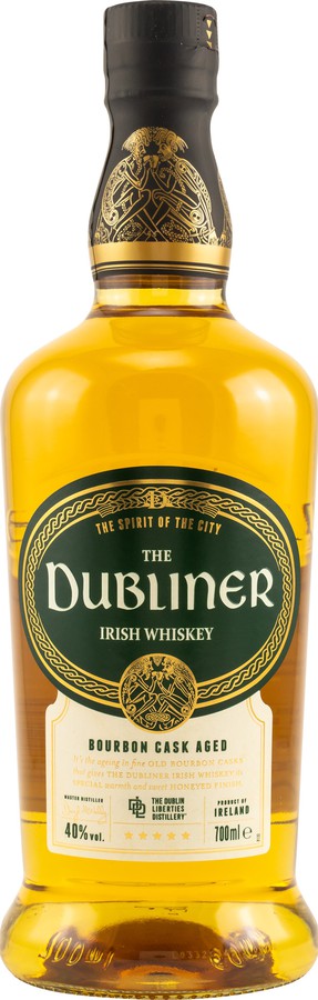 The Dubliner Irish Whisky Bourbon Cask 40% 700ml