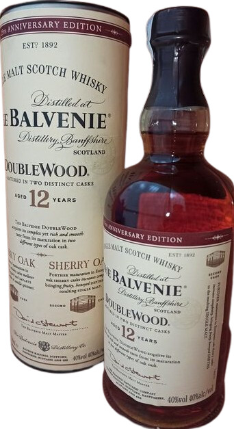 Balvenie 12yo DoubleWood Oak Casks & Sherry Casks 40% 700ml