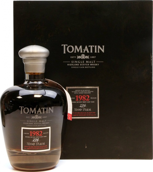 Tomatin 1982 Limited Release Refill Sherry Puncheon #92 57% 700ml