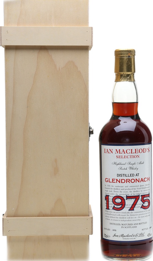 Glendronach 1975 IM Ian MacLeod's Selection 43% 700ml