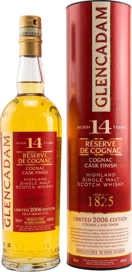 Glencadam 2006 Reserve de Cognac 46% 700ml