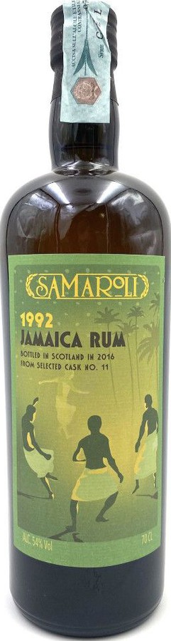Samaroli 1992 Jamaica Cask No.11 54% 700ml