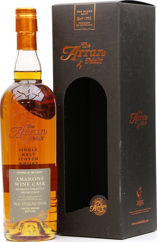 Arran Amarone Wine Cask 2007 Limited Edition 55% 700ml