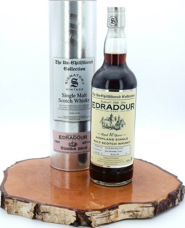Edradour 2010 SV The Un-Chillfiltered Collection Sherry Cask 46% 700ml