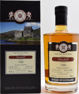 Macduff 1980 MoS Bourbon Hogshead #6107 54.1% 700ml