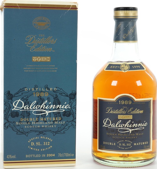 Dalwhinnie 1989 The Distillers Edition 43% 700ml