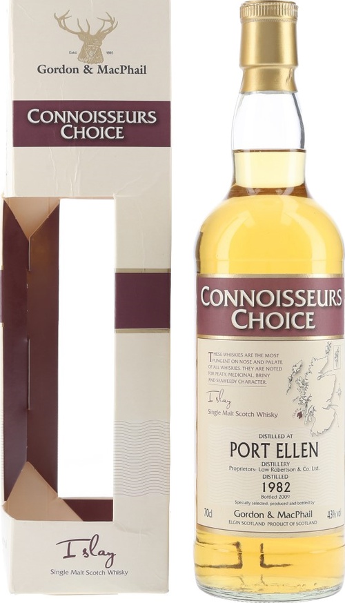 Port Ellen 1982 GM Connoisseurs Choice Refill Sherry Casks 43% 700ml