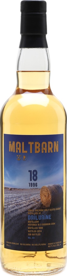 Dailuaine 1996 MBa #33 Bourbon Cask 48.7% 700ml