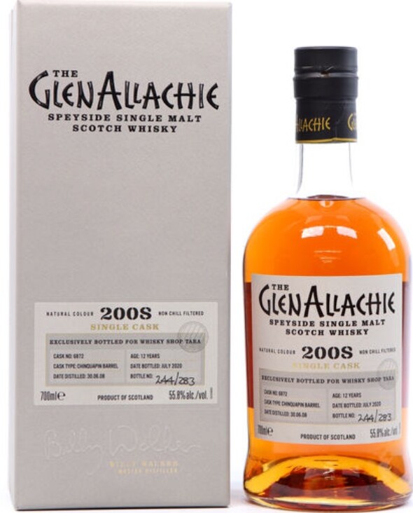 Glenallachie 2008 Single Cask 12yo Madeira Barrel #3795 Die Whisky Elfen 55.8% 700ml