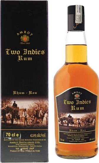 Amrut Two Indies Rum 42.8% 700ml